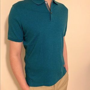 Banana Republic Men’s Polo Shirt in Teal Color